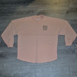 Disney Parks Coral Rose Gold Spirit Jersey